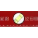 Уровень RGK U2040 пузырьковый 3глаз. магнит. красный (4610011873720)