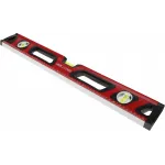 Уровень RGK U7060 пузырьковый 3глаз. магнит. красный