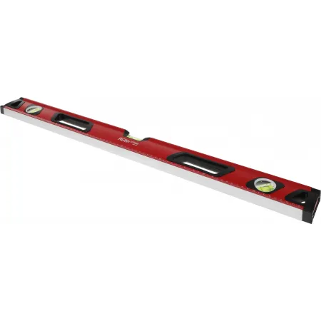 Уровень RGK U7080 пузырьковый 3глаз. магнит. красный