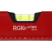 Уровень RGK U7080 пузырьковый 3глаз. магнит. красный
