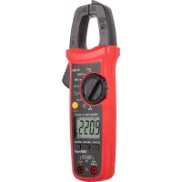 Клещи токоизмерительные RGK CM-12 цифр. измер.ток:переменный/постоянный красный/черный (776479)