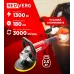 Полировальная машина RedVerg RD-PM130 1300Вт 3000об/мин рез.шпин.:M14 d=180мм