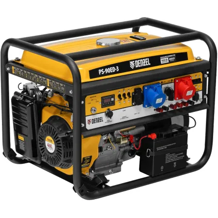 Генератор Denzel PS 90 ED-3 9кВт