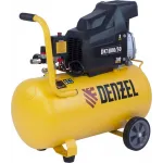 Компрессор поршневой Denzel DK1800/50,Х-PRO масляный 280л/мин 50л 1800Вт желтый/черный