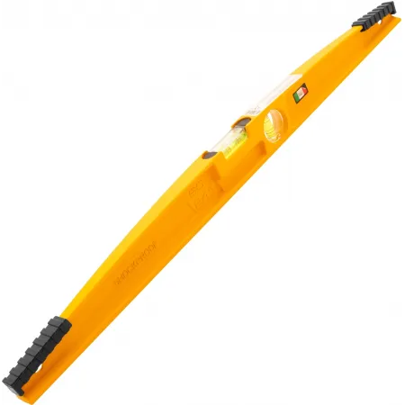 Уровень Denzel 34935 пузырьковый 2глаз. литой желтый