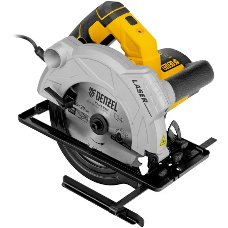 Циркулярная пила (дисковая) Denzel CS-185 1500Вт (ручная) D диска.:185мм (27303)