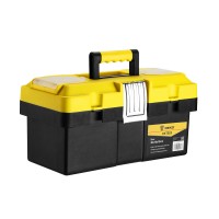 Ящик для инструментов Deko DKTB25 1отд. 6карм. желтый/черный (065-0830)