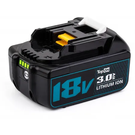 Батарея аккумуляторная TopON TOP-PTGD-MAK-18-3.0 18В 3Ач Li-Ion (102075) Батарея аккумуляторная TopON TOP-PTGD-MAK-18-3.0 18В 3Ач Li-Ion (102075)