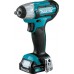 Гайковерт Makita TW140DWAE аккум. патрон:квад.3/8" (кейс в комплекте)