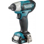 Гайковерт Makita TW141DWAE аккум. патрон:квад.1/2" (кейс в комплекте)