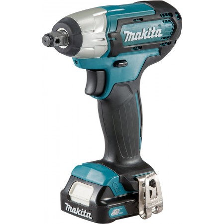 Гайковерт Makita TW141DWAE аккум. патрон:квад.1/2" (кейс в комплекте)