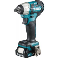 Гайковерт Makita TW161DWAE аккум. патрон:квад.1/2" (кейс в комплекте)