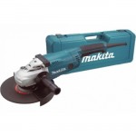 Углошлифовальная машина Makita GA9020SFK 2200Вт 6600об/мин рез.шпин.:M14 d=230мм жестк.кейс