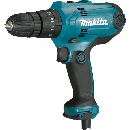 Дрель ударная Makita HP0300 320Вт патрон:быстрозажимной реверс