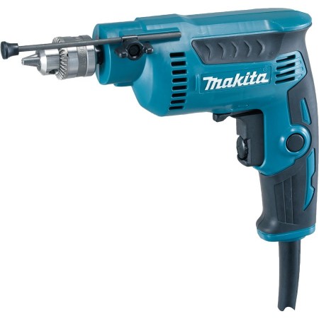 Дрель безударная Makita DP2010 370Вт ключевой реверс