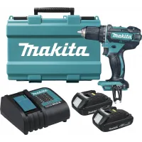Дрель-шуруповерт Makita DHP482SYE аккум. патрон:быстрозажимной (кейс в комплекте)