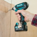 Шуруповерт Makita TD110DZ аккум. патрон:шестигр.1/4"