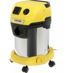 Строительный пылесос Karcher WD 3 P S V-17/4/20 1000Вт (уборка: сухая/сбор воды) желтый