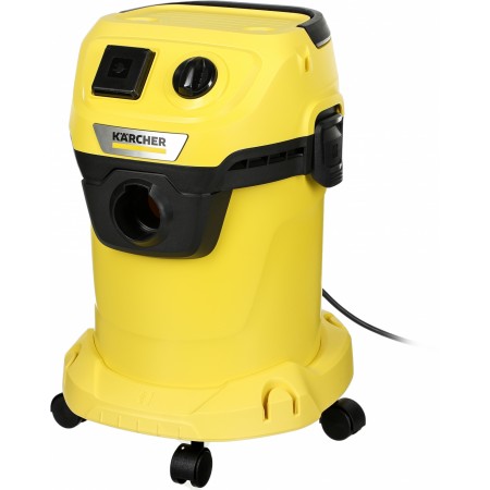 Строительный пылесос Karcher WD 3 P V-17/4/20 1000Вт (уборка: сухая/сбор воды) желтый