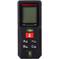 Лазерный дальномер Ресанта ДЛ-40A 2кл.лаз. 670нм цв.луч. красный в кейсе (61/10/526)