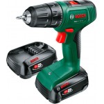 Дрель-шуруповерт Bosch Easydrill 18V-40 аккум. патрон:быстрозажимной (кейс в комплекте) (06039D8002)