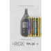 Термогигрометр RGK TH-20 портативный красный/черный (778619)