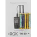 Термогигрометр RGK TH-30 портативный красный/черный (778626)