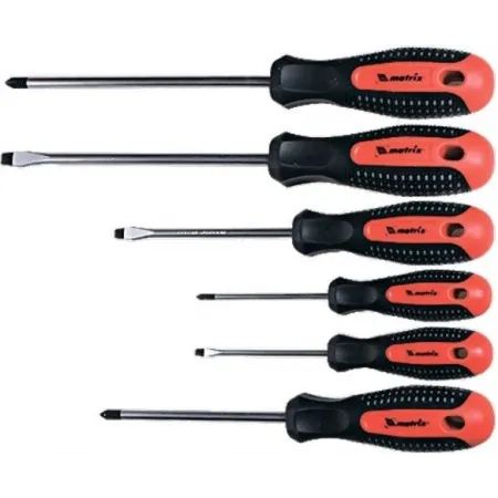 Набор отверток Matrix Fusion в компл.:6 предметов (13351) Набор отверток Matrix Fusion в компл.:6 предметов (13351)