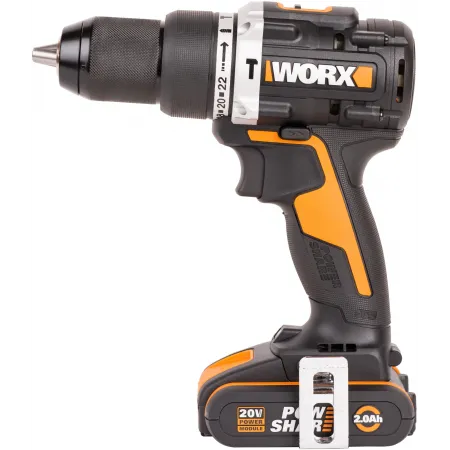 Дрель-шуруповерт Worx WX352 аккум. патрон:быстрозажимной (кейс в комплекте)