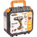 Дрель-шуруповерт Worx WX352 аккум. патрон:быстрозажимной (кейс в комплекте)
