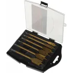 Набор сверл Matrix 70445 по дереву (6пред.) для дрелей Набор сверл Matrix 70445 по дереву (6пред.) для дрелей