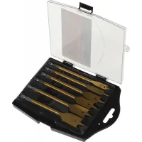 Набор сверл Matrix 70445 по дереву (6пред.) для дрелей Набор сверл Matrix 70445 по дереву (6пред.) для дрелей