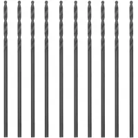 Сверло Matrix 71510 по металлу Д=1мм Дл=34мм (10пред.) для дрелей