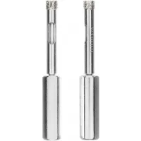 Сверло Matrix 726063 по каф/керамогр Д=6мм Дл=67мм (2пред.) для шуруповертов/дрелей