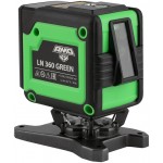 Нивелир лазерн. Amo LN 360 GREEN 2кл.лаз. 532нм цв.луч. зеленый 2луч. (851674)