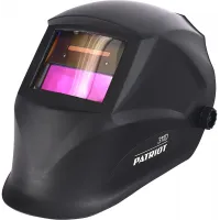 Маска сварщика Patriot 880502201 филь.:хамел. кл.:1/1/1/2 см.экр.90x35мм черный