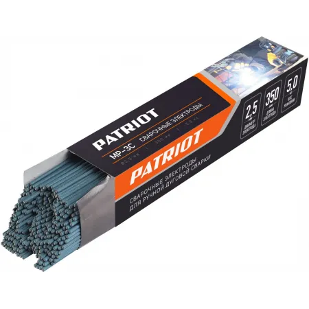 Электрод Patriot 605012200 D2.5мм L350мм 5гр серый
