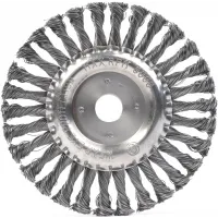 Щетка дисковая Patriot 813010013 d=180мм d(посад.)=22.23мм (угловые шлифмашины) (упак.:1шт)