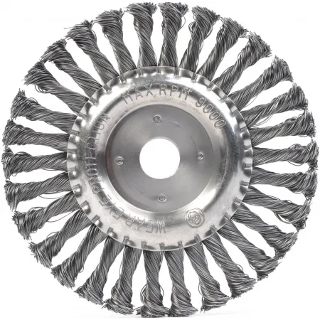 Щетка дисковая Patriot 813010013 d=180мм d(посад.)=22.23мм (угловые шлифмашины) (упак.:1шт)