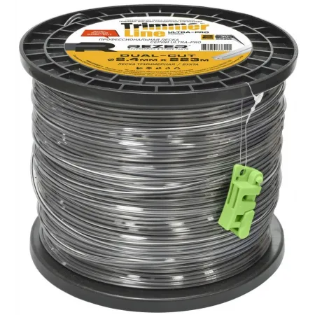 Леска для садовых триммеров Rezer Ultra-pro DUAL-CUT d=2.4мм L=223м (03.007.00013)