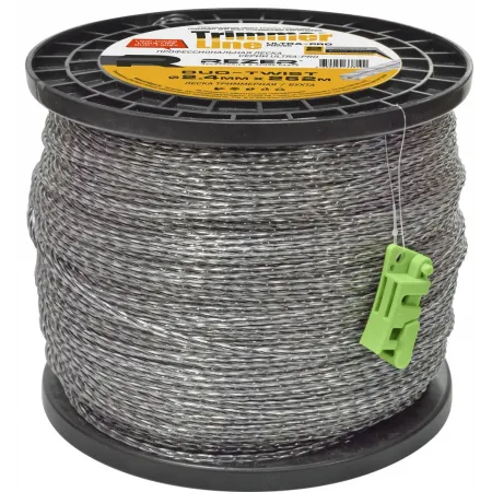 Леска для садовых триммеров Rezer Ultra-pro DUO-TWIST d=2.4мм L=262м (03.007.00134)