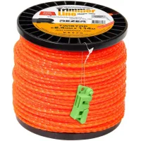 Леска для садовых триммеров Rezer Ultra-pro TWISTOP d=2.4мм L=114м (03.007.00103) Леска для садовых триммеров Rezer Ultra-pro TWISTOP d=2.4мм L=114м (03.007.00103)