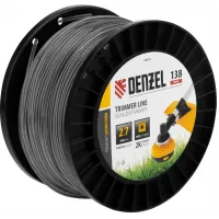 Леска для садовых триммеров Denzel 96819 d=2.7мм L=138м