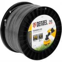 Леска для садовых триммеров Denzel 96843 d=3мм L=166м Леска для садовых триммеров Denzel 96843 d=3мм L=166м