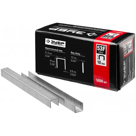 Скобы для степлера Зубр 31950-10 Скобы для степлера Зубр 31950-10