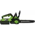 Цепная пила Greenworks G40CS30K2 аккум. дл.шины:12" (30cm) 1аккум. 4Ач ЗУ (2007807UB)