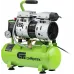Компрессор поршневой Сибртех МБ 750/10 безмасляный 150л/мин 10л 750Вт зеленый