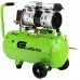 Компрессор поршневой Сибртех МБ 1100/24 безмасляный 170л/мин 24л 1100Вт зеленый
