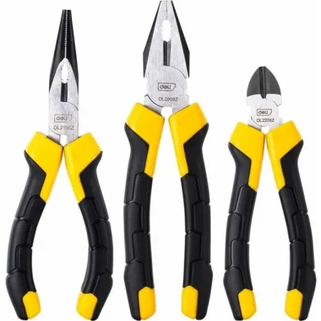 Набор инструментов Deli DL2008Z-3 диэлектр.покр. Набор инструментов Deli DL2008Z-3 диэлектр.покр.