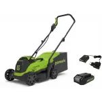 Газонокосилка ручная Greenworks GD24LM33K4 (2516107UB)